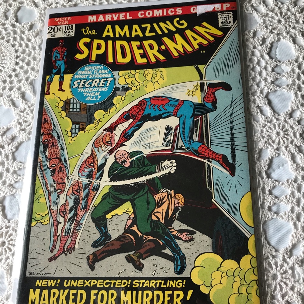 Vintage comic book